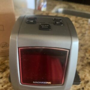 Magnasonic Gray and Red Scanner